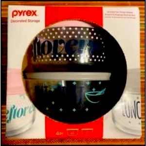 Pyrex bowls with lids